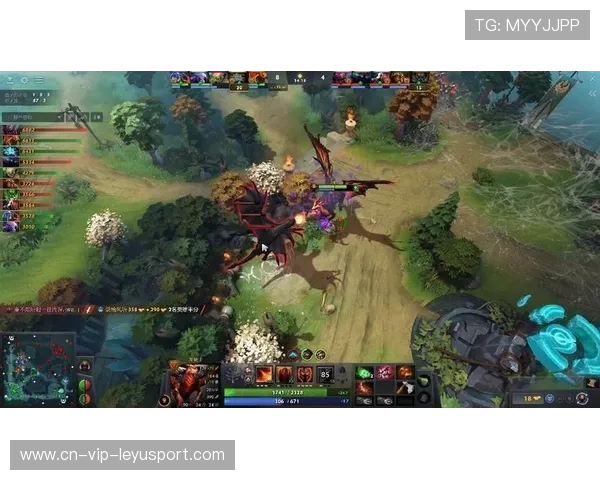 Dota2团战五人站位完美执行战术